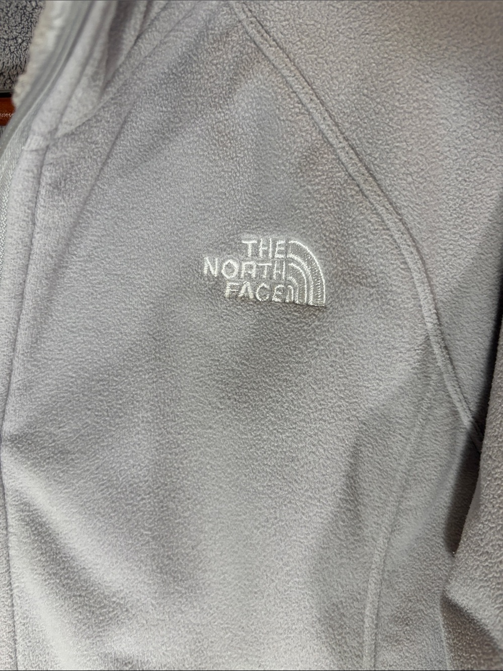 The North Face Women’s Apex Barrier Soft Shell Gray Fleece Full-Zip Jacket L - Picture 4 of 10